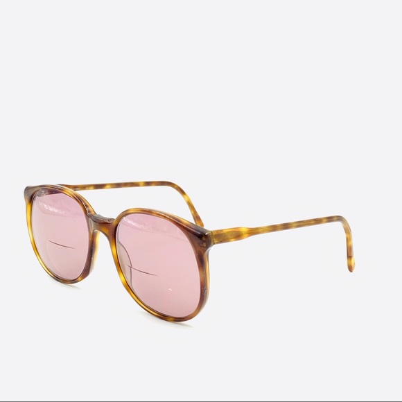 Vintage Nordic Brown Oval Sunglasses Frames - Picture 3 of 4